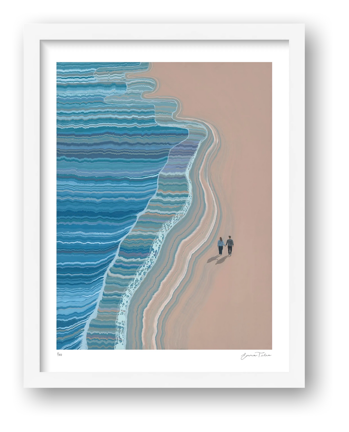 Tide by Side — framed