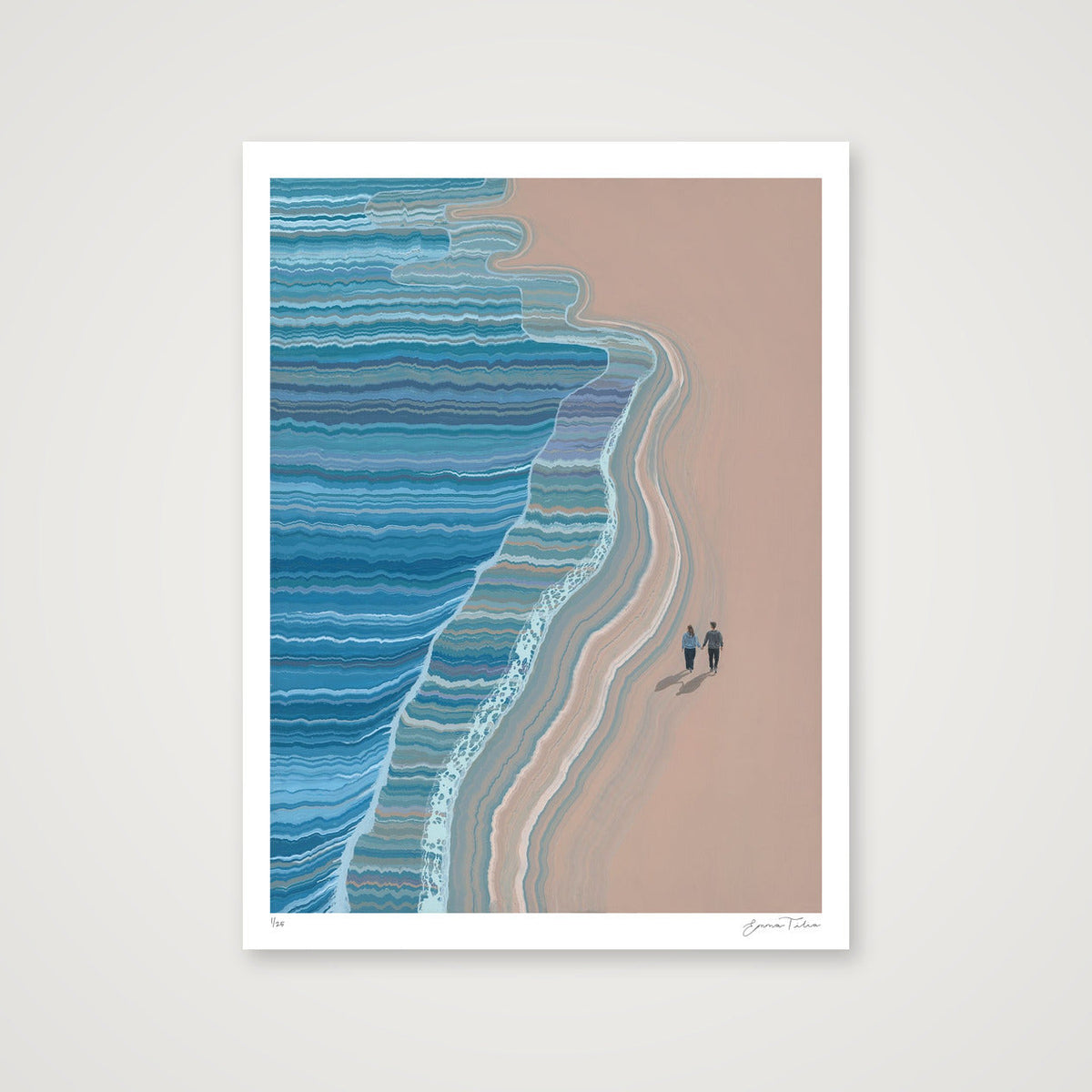 Tide by Side — 45×60cm, 18×24" Print only