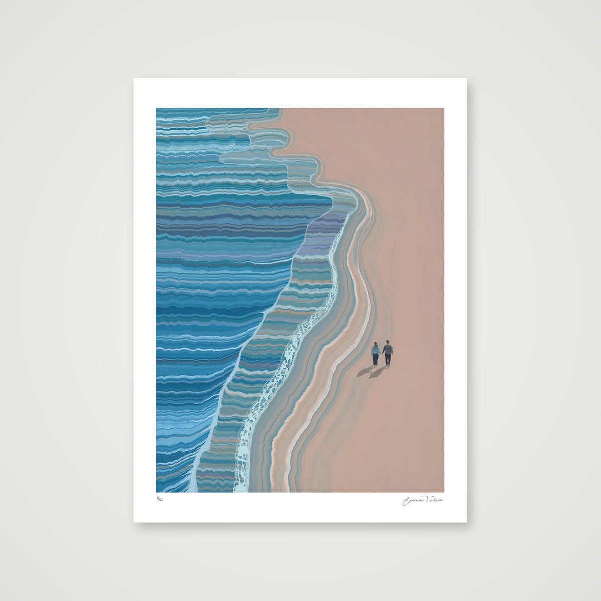 Tide by Side — 30×40cm, 12×16" Print only