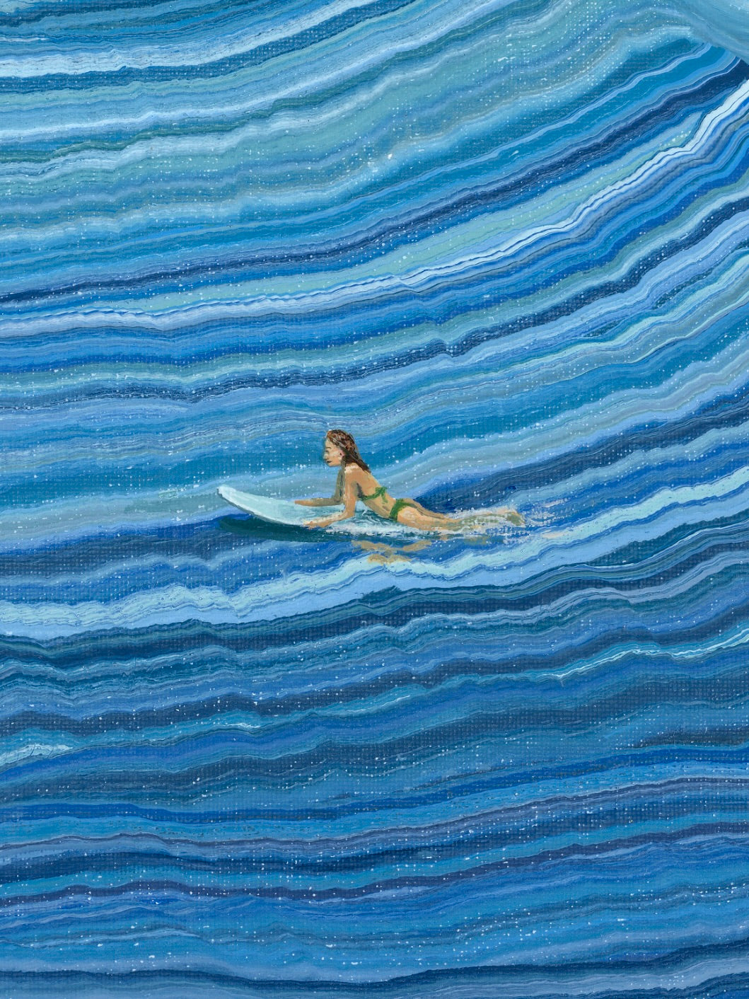 Blue Mind (Original Painting)