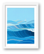 Highs and Lows — framed