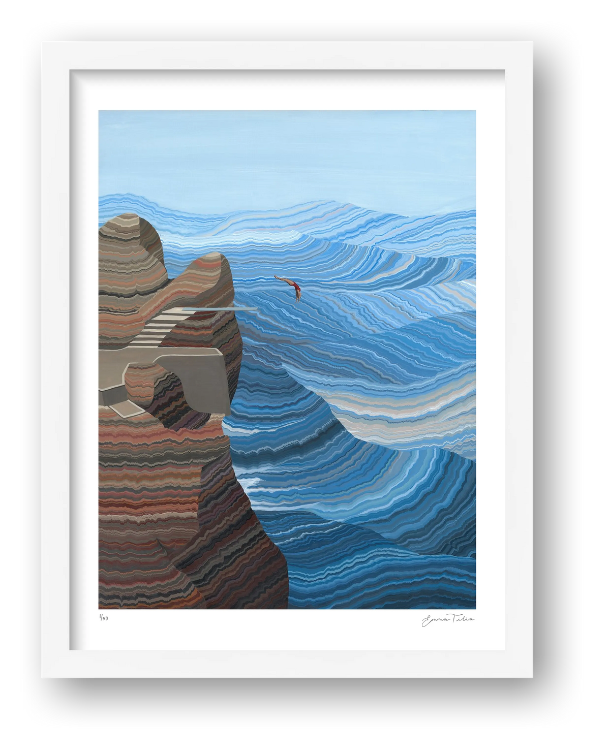 Amphitrite — framed